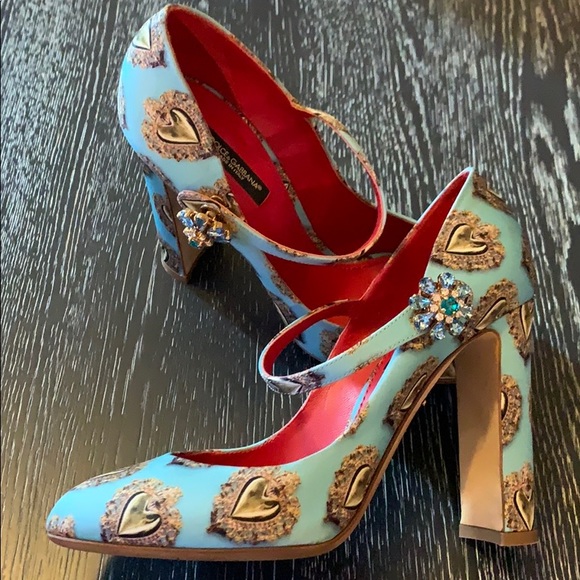 Dolce&Gabbana - Light Blue with Heart Print - Picture 3 of 4